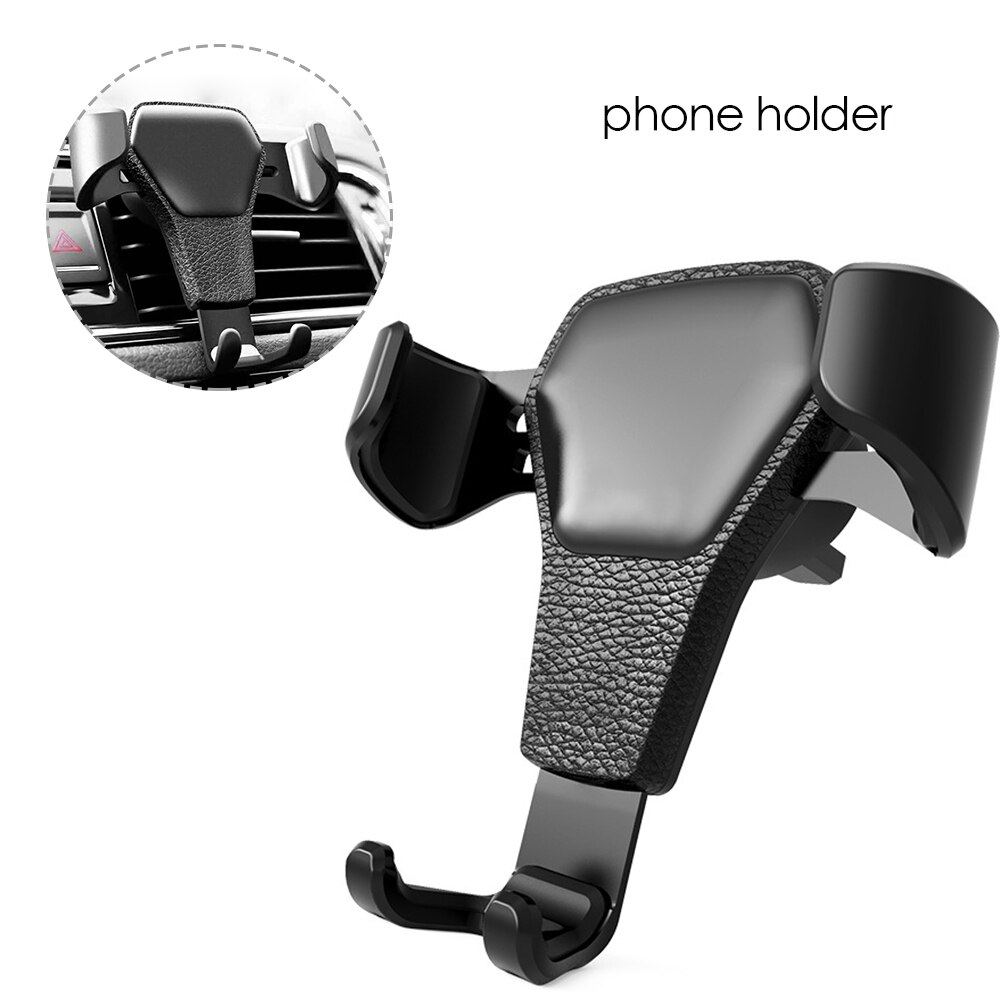 Universal Car Mobile Phone Holder for Air Vent Mount Stand No Magnetic Cell Phone Holder For Phone In Car Bracket: Default Title