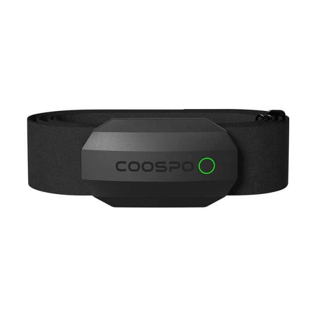 CooSpo-Monitor de ritmo cardíaco para el pecho H808S, Bluetooth ANT +, resistente al agua, para correr al aire libre, ciclismo, ordenador para bicicleta Wahoo Garmin: H808S Black - Black
