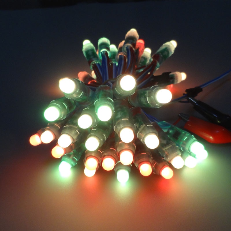 50 Stck WS2811 IC RGB Pixel LED-modul Licht DC5V Volle Farbe Große für dekoration werbung lichter Wasserdichte IP67