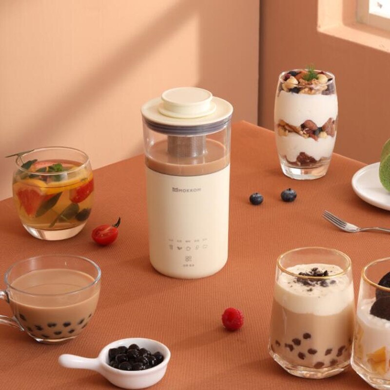 220V 350ML Milk Tea Maker Coffee Cooker Electric Kettle Tea Cooking Machine Automatic Health Preserving Pot Milk Froth Maker