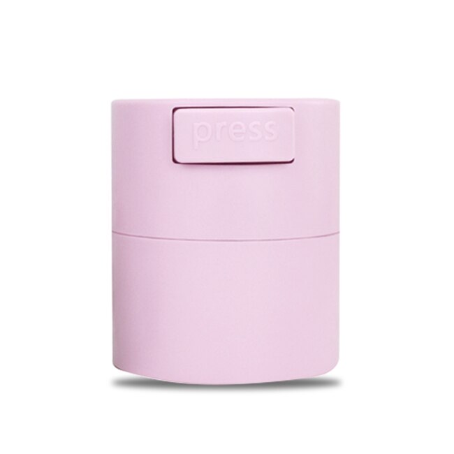 NATUHANA Wimperlijm Opslagtank Houder Container Zelfklevende standaard Verzegelde pot Cosmetische accessoires: Roze