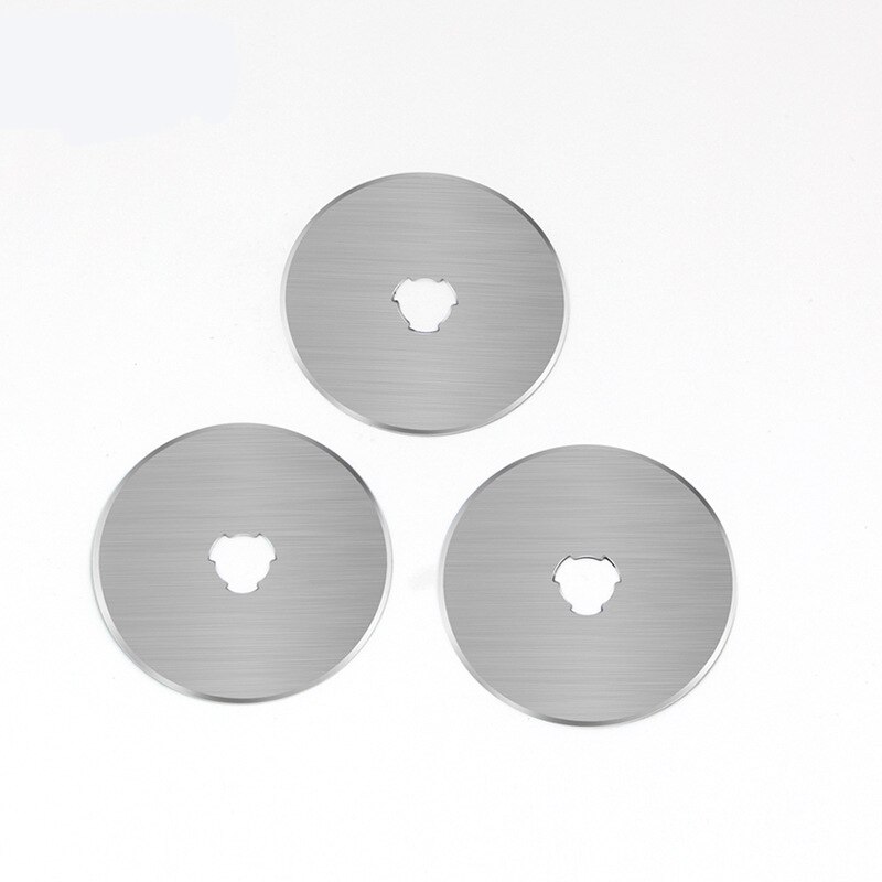 10 PZ 45 MILLIMETRI Multi-scopo rotante taglierina Tessuto discoteca Mano trapuntatura Ruota per Cucire Rotolo di Carta Punta in Metallo Duro lama di Sega Circolare Taglio