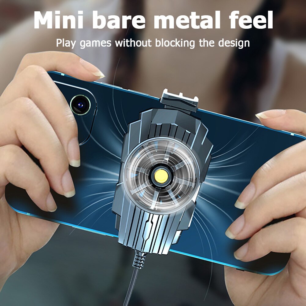Universal Mobile Phone USB Game Cooler System Cooling Fan Gamepad Holder Stand Radiator For iPhone/Android phone