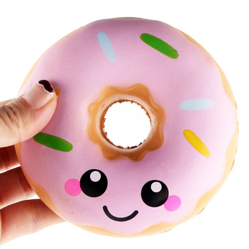 Singola Vendita Squishy squishy Dello Stress Decor Giocattoli Colourful Ciambella Profumato Lento Aumento Giocattolo Antistress giocattolo di Decompressione