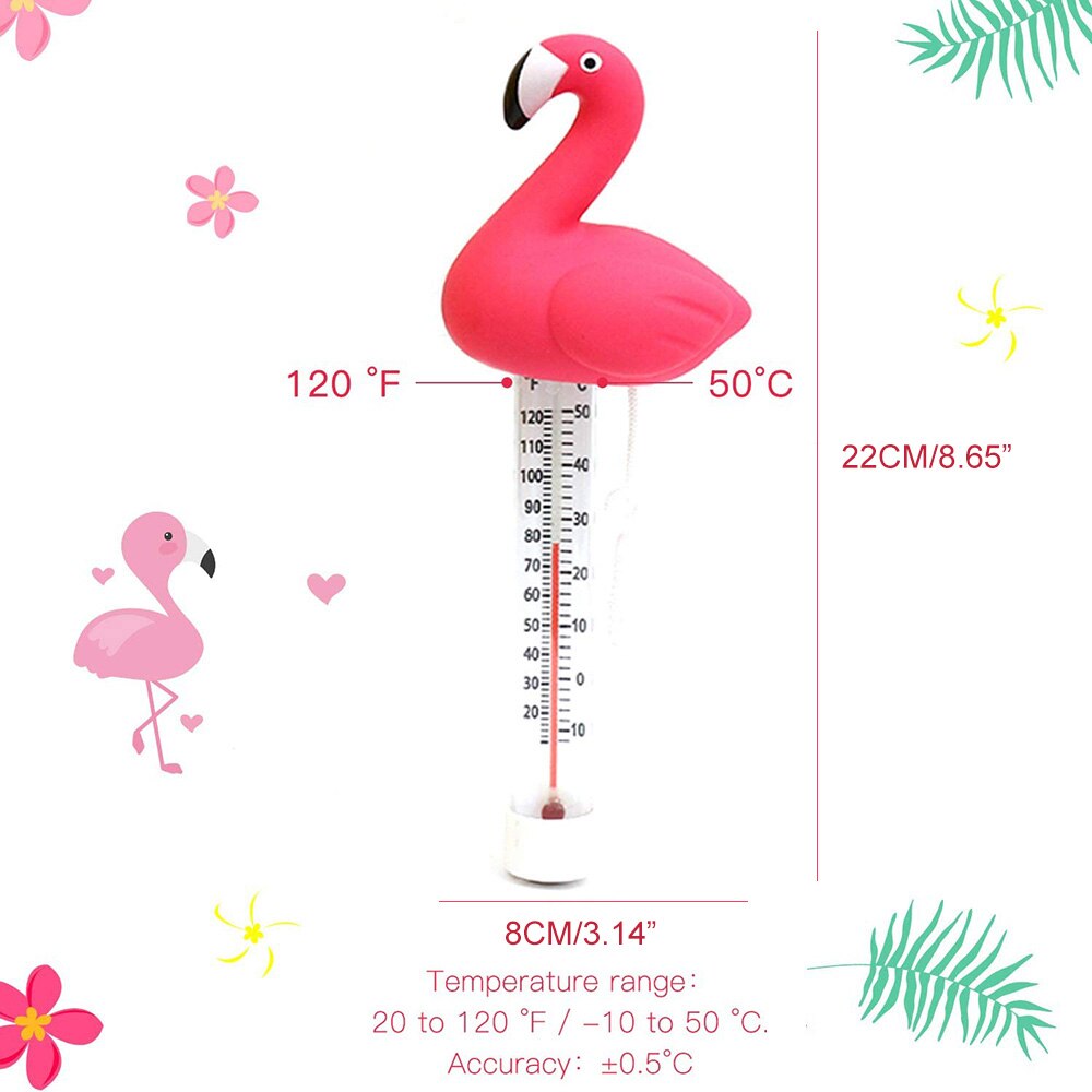 Cute Animal Floating Thermometer For All Outdoor & Indoor Swimming Pools Spas Tubs Pool Water Sensor Thermometer