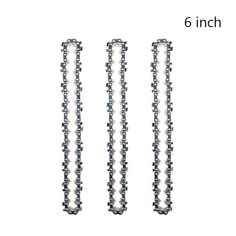 4 6 Inch Chains for 4/6 Inch Electric Saw Chainsaw Chain 6 Inches Electric Saw Parts,4 6 Inch chainsaw guide plate: 6 inch-B