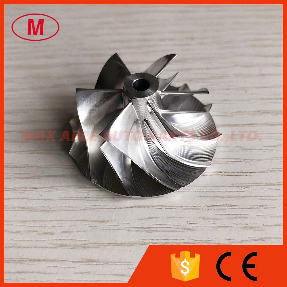 RHF3 6+6 blades 34.98/44.00mm high performance turbo billet/milling/aluminum 2618 compressor wheel