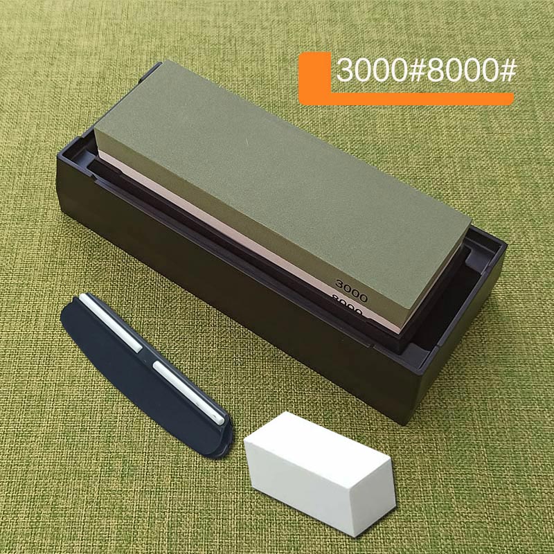 Professionele Messenslijper Mes Slijpsteen Grit Wit Korund 1000/3000 2000/5000 Slijpsteen Slijper Multi-Stage: 3080 PS BB 01