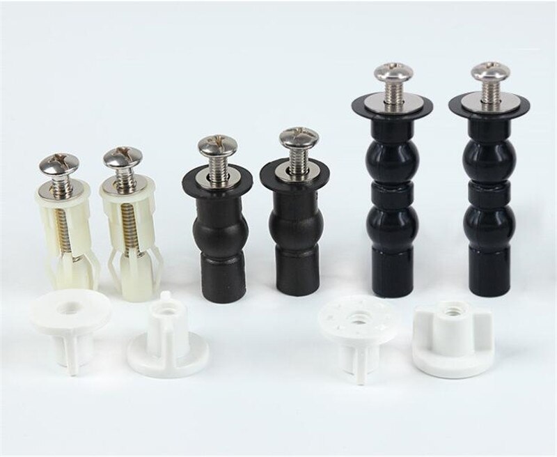 Wc Deksel Fixing Onderdelen Toilet Deksel Closestool Cover Vaste 304 Stalen Schroef Set Expansie Schroef En Bout Moer Sets