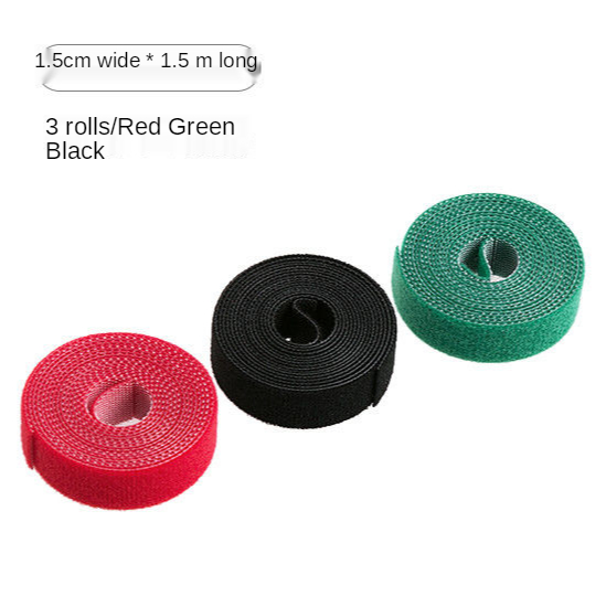 Cable Tie Cable Data Cable Charging Cable Storage Binding Belt Winding Hub Finishing Line Retainer Velcro Convenient Strap: LlAVENdeR