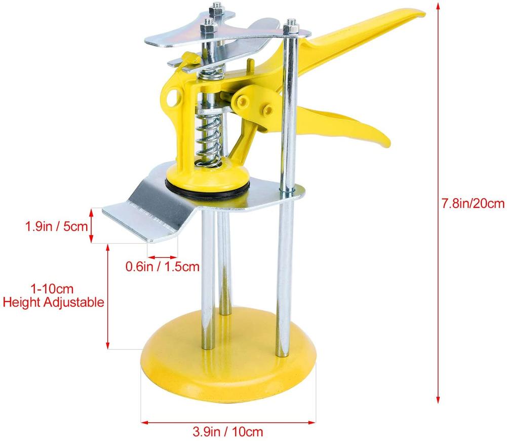 Portable Tile Height Adjuster Tile Locator Brick Precise Regulator Locator Wall Leveling Adjustment Elevating Construction Tool