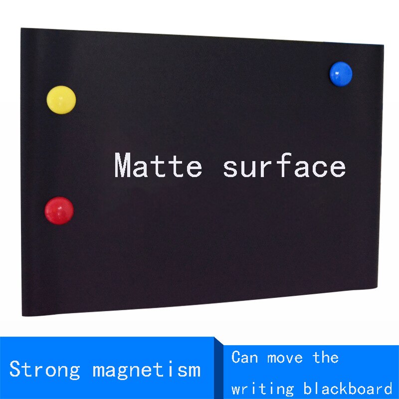 Uitwisbare Magnetische Schoolbord Sticker Magnetische Koelkast Sticker Display Board Huishouden Kinderen Magnetische Schoolbord