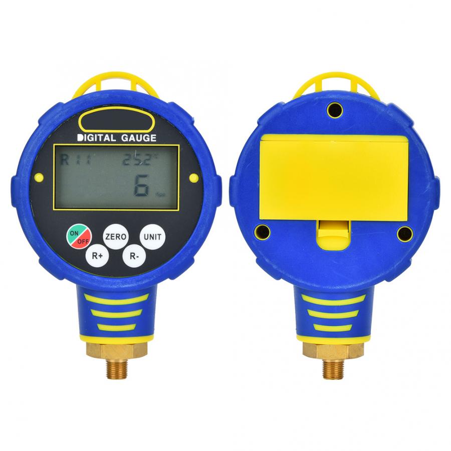 Manómetro Digital de baja presión, herramienta de refrigeración de aire acondicionado R32, refrigerante de aire acondicionado de