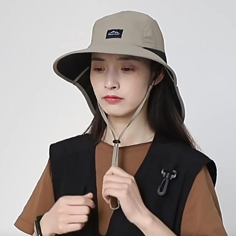 Quick Drying Fisherman Caps Women Men Outdoor Sun Anti-UV Protection Panama Hats Waterproof Camping Foldable Bob Bucket Sunhats