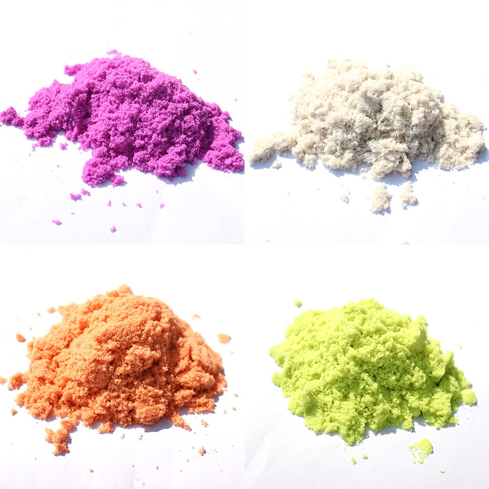 300g/Bag Slime Sand Clay Magic Toys Super Colored Dynamic Sand Indoor Arena Play Sand Clay Kids Toys for Children