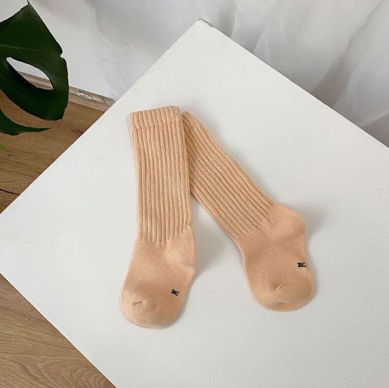 frühling Rippen Baby Socken Neue betroffen Weichen Neugeborenen Kleinkind Kleinkind freundlicher Mädchen Jungen nicht Unterhose Socken 1-3 jahr: SD015Socken9