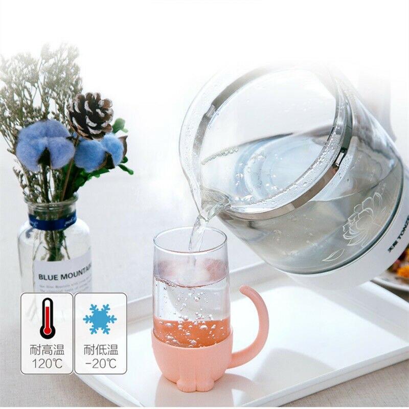 Mok theepot theezakjes voor thee & koffie filter theezeef kat hond theekopje grassen drinkgerei keukengereedschap