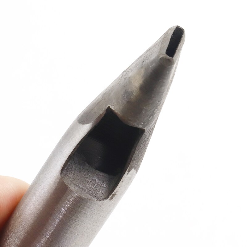 Leder Elliptischen Loch Punch Oval Winkel Abstand Gürtel Stanzen Werkzeuge DIY Handwerk Leder Puncher Loch Bohren Werkzeug Kunststoff Werkzeuge