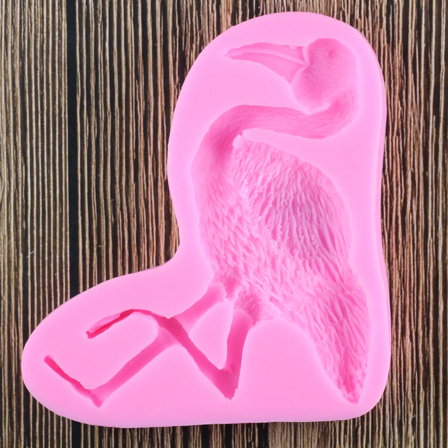 3D Flamingo Silikon bilden Baby Geburtstag Fondant Kuchen Dekorieren Werkzeuge DIY Cookie Backen Süssigkeit Tonne Schokolade Gumpaste Formen