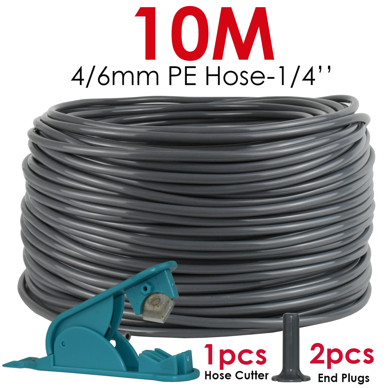 5M-30M 360° Bendable Mist Brass Cooling Sprinkler Self-priming Pump Watering System Quick Push-in Connector Drip Irrigation Kits: MULTI