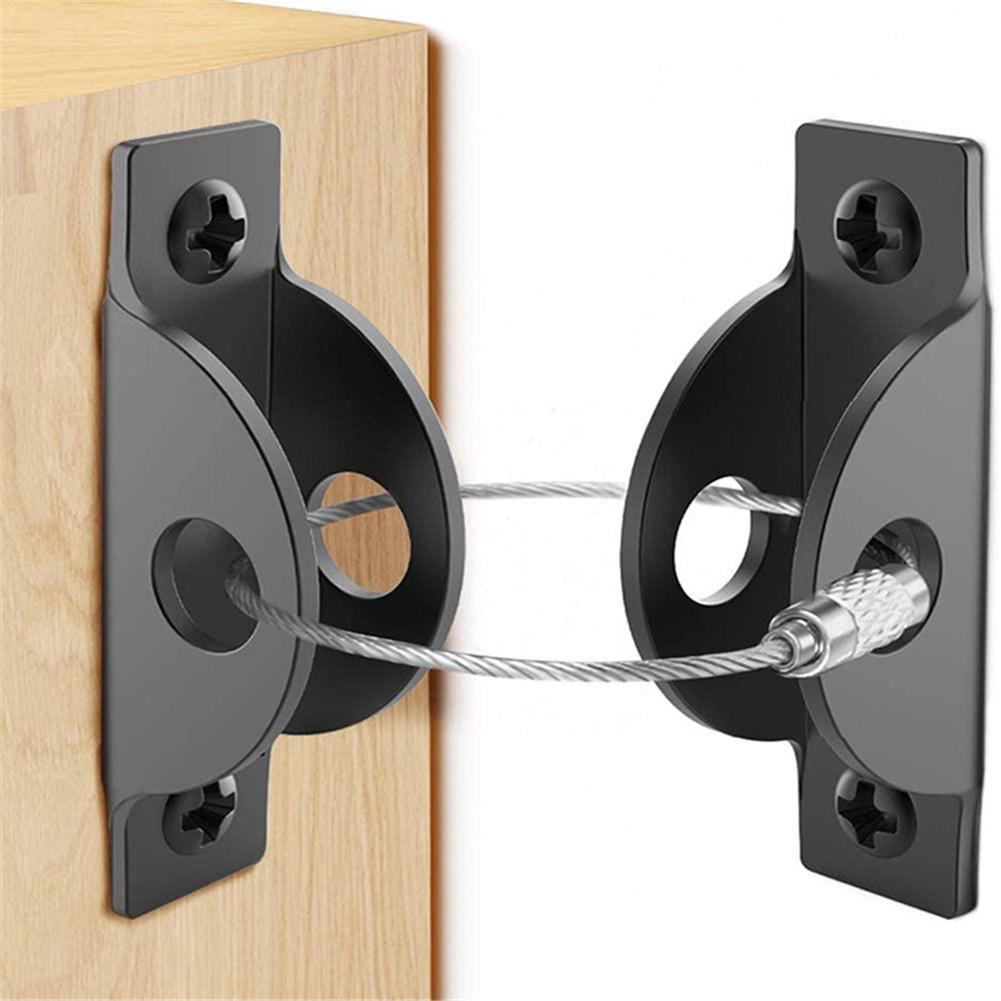 Furniture Anchors Anti-tip Wall Anchor Kit Metal Anti-falling Safety Device Secure Straps Hardware Accessories Child Protection