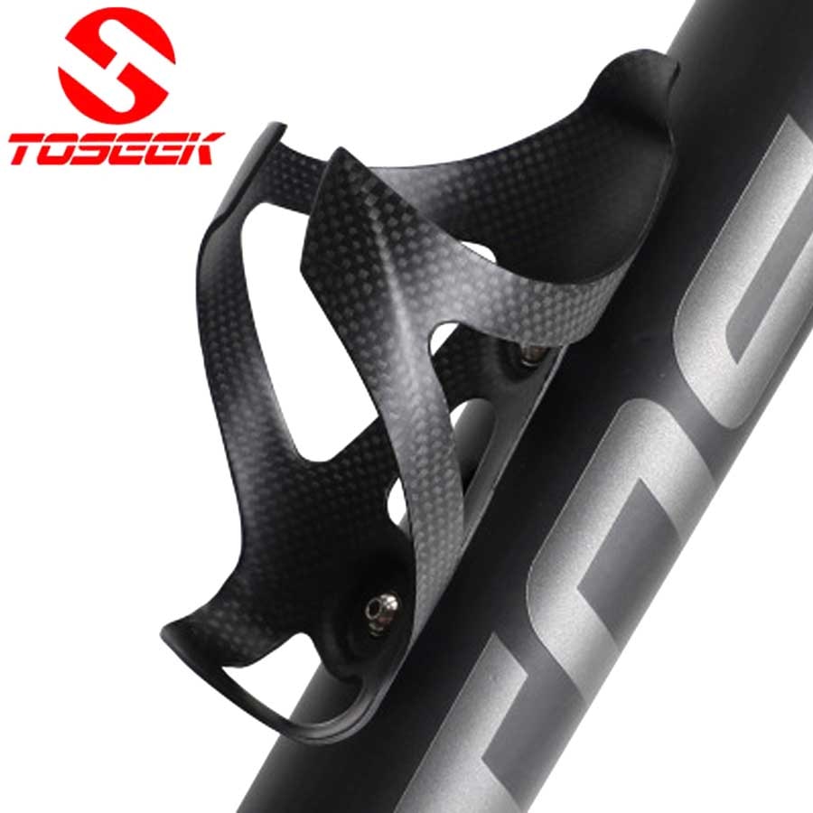 Toseek Fiets Carbon Bidonhouder Mtb Racefiets Full Carbon Fles Houder Ultra Licht Cyclus Bidonhouder Apparatuur