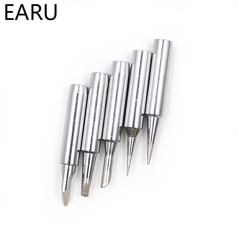 Adjustable Temperature Electric Soldering Iron 220V 110V 60W Welding Solder Rework Station Heat Pencil 5pcs Tips Repair Tool