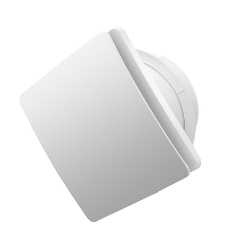 1PC Kleine luchtafzuigventilator Krachtige luchtstroom Muurventilator Verstelbare timers Badkamerventilator Vochtdetectie Badkamerventilator