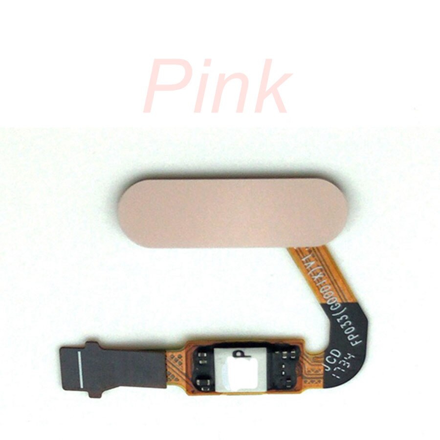 Fingerprint Scanner Button For Huawei P20 Pro Touch ID Sensor Flex Cable Home Return Key For Huawei Mate 10 Replacement Parts: Pink