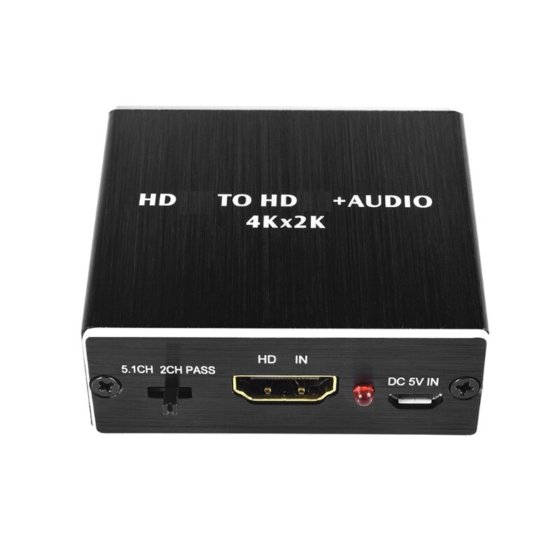 1080P Hdmi Naar Hdmi + Audio Hdmi Audio Splitter Hdmi Audio Extractor Stereo Audio 4K X 2K/3D Hdmi Audio Splitter Stereo