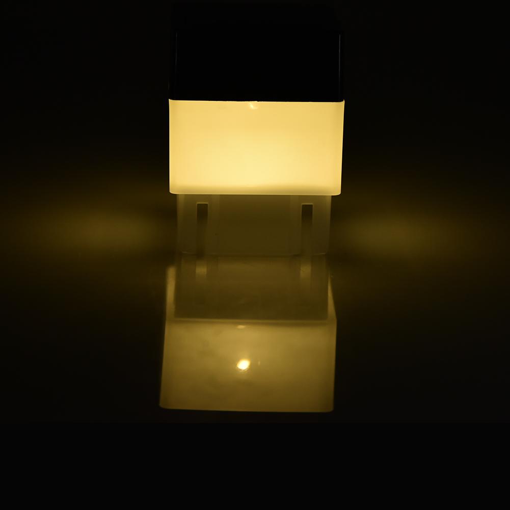 Lámpara Solar LED para porche, sendero, calle, valla, jardín, escaleras, césped, pasillo, luz blanca/cálida, 6V, 2W: A