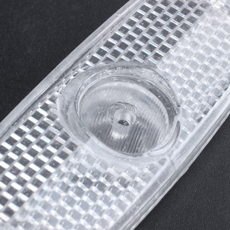 Bike bicycle wheel spoke reflectors Reflective safe Mountain Road / White / 1 pcs