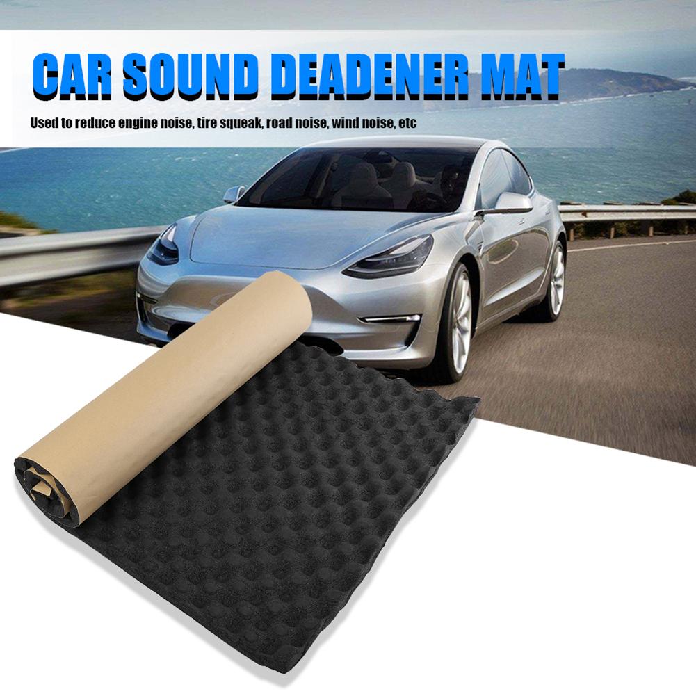 Car Sound Deadener Mat Sound Deadening Noise Insulation Dampening Subwoofer Mat Automobile Car Accessories 100x50cm