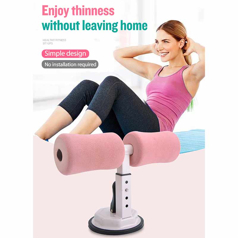 Abdominal Machine Crunches Aid for Men Women Sit-Up Bar Fitness Abs Trainer Workout Equipment for Home Work