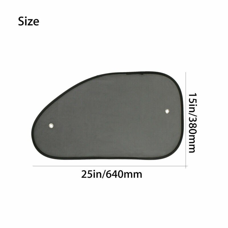 Side 2 X Shade Screens. 4 X Suction Cups Visor Win... – Vicedeal
