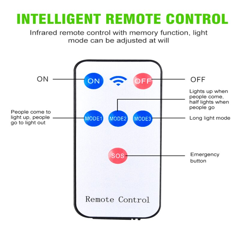 COB LED lampadaires solaires extérieur étanche IP65 lumière de jardin solaire PIR capteur de mouvement télécommande lampe solaire applique murale
