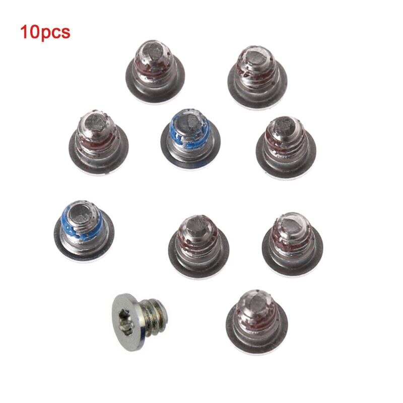 10pcs Screws For MacBook Pro Retina 13.3 inch 15.4 inch A1502 A1425 A1398 Bottom Back Case Cover Screws K1AA