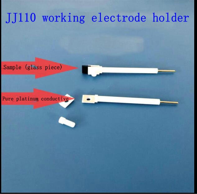 JJ110 platinum electrode holder working electrode holder PTFE electrode holder good conductivity and corrosion resistance