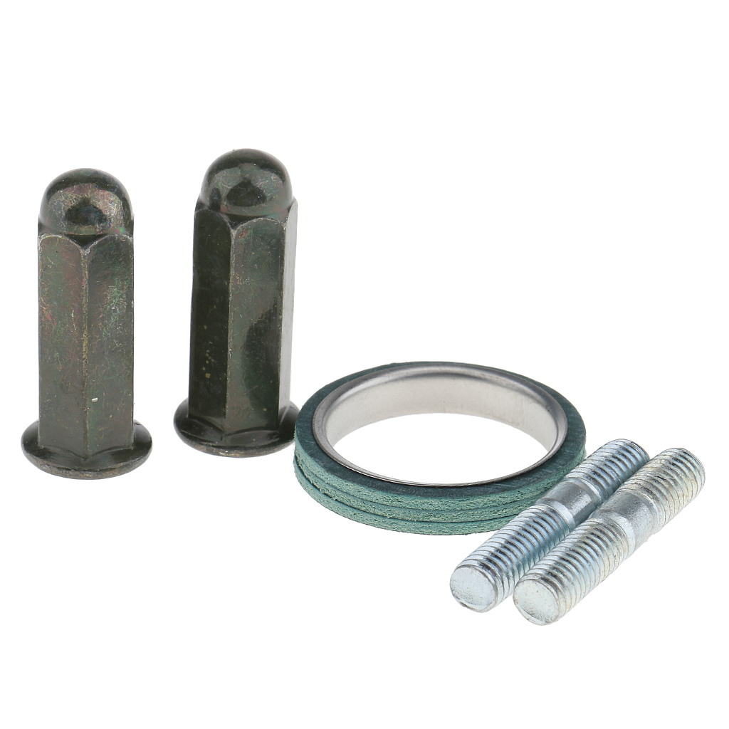Scooter Exhaust Nuts+Stubs+Gasket Gy6 50cc Moped Scooter 139qmb 150cc-125cc