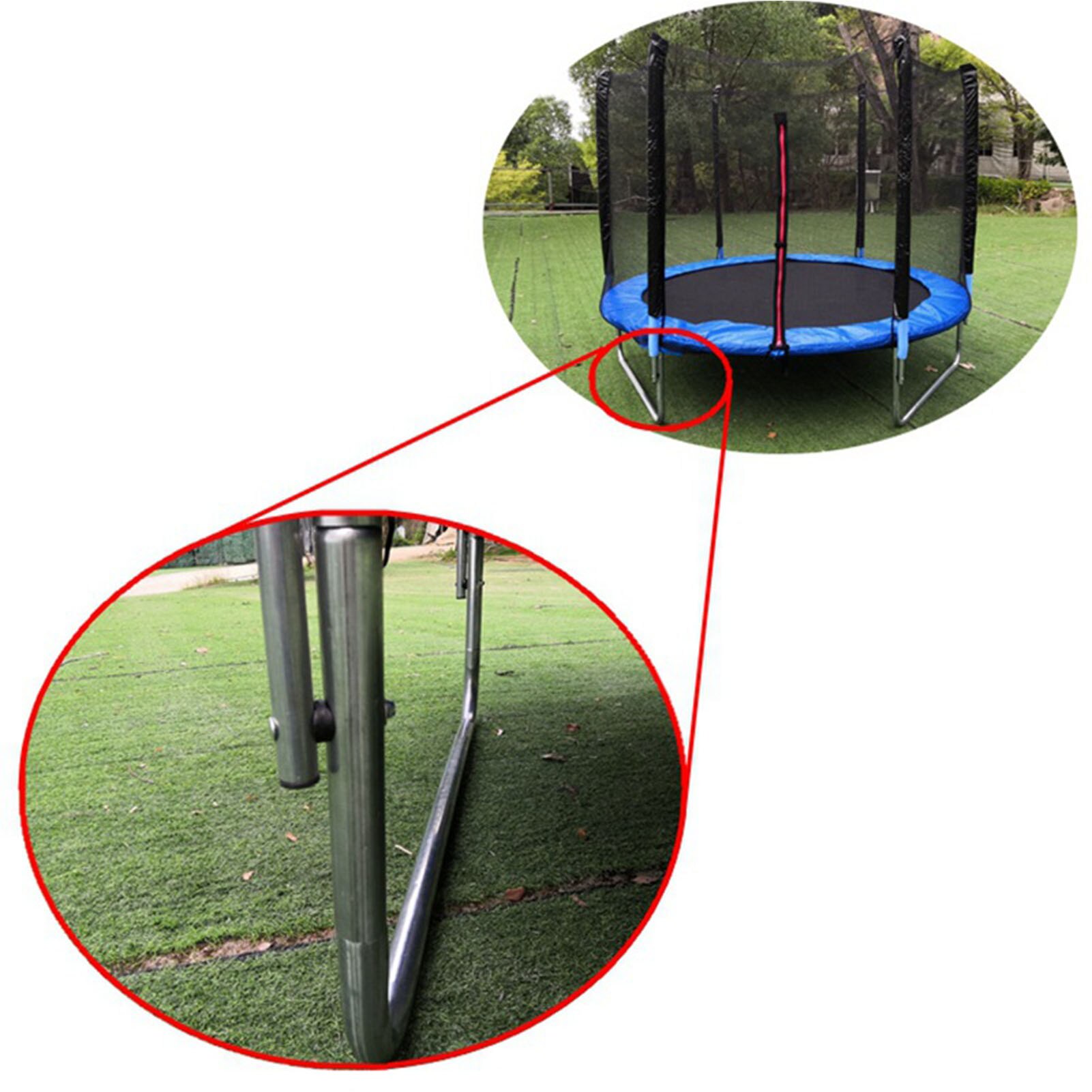 10Pcs Trampoline Springen Bed Vervoer Moer Schroef Vierkante Kop Trampoline Schroeven Gegalvaniseerd Staal Schroef Jump Bed Stabiliteit Te