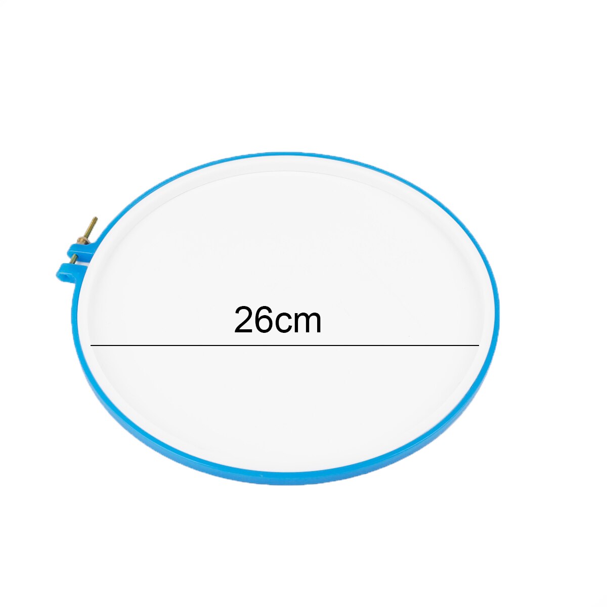 1Pc Cross Verstelbare Naaien Tool Plastic Embroidery Hoop Ring Frame Diy Needlecraft Kruissteek Machine Ronde Loop Handgereedschap: Outer diameter 28cm