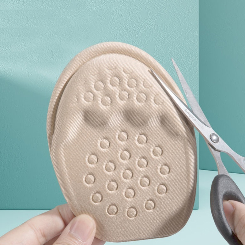 Donna uomo sollievo dal dolore inserto sull&#39;avampiede mezze solette suola antiscivolo cuscino per scarpe ridurre i cuscinetti anteriori imbottiti per inserti di scarpe