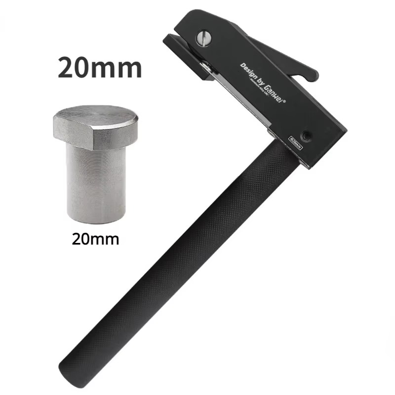 19MM/20MM Adjustable Desktop Clip Fast Fixed Clip with Desktop Tenon Woodworking Workbench Fast Hold Down Bench Dog Hole Clamp: PURPLE / 32Pcs