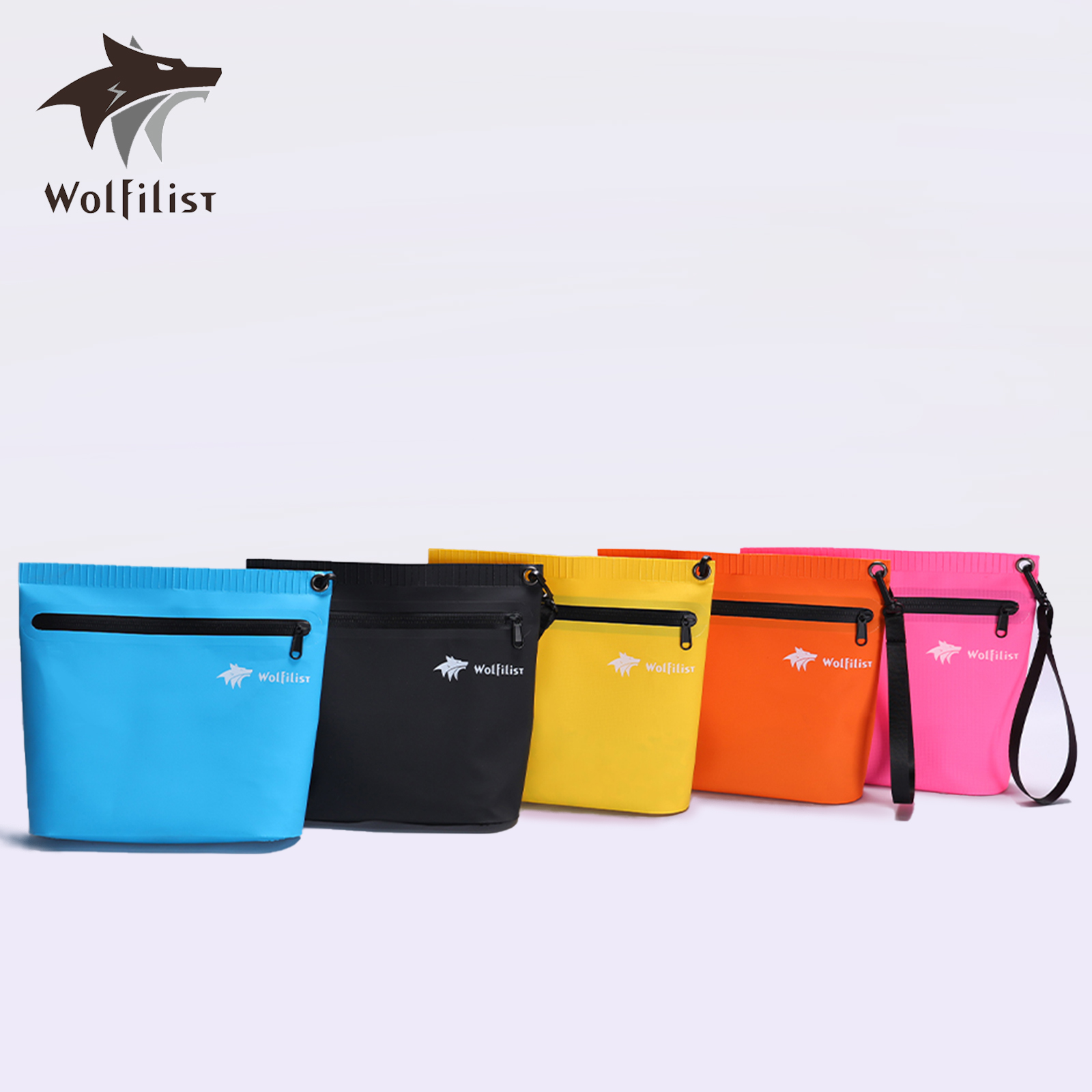 Wasserdichte tragetaschen, multifunktionale pvc-draussen-handtaschen, spritzwassergeschützte, reißfeste und leicht zu reinigende trockenbeutel