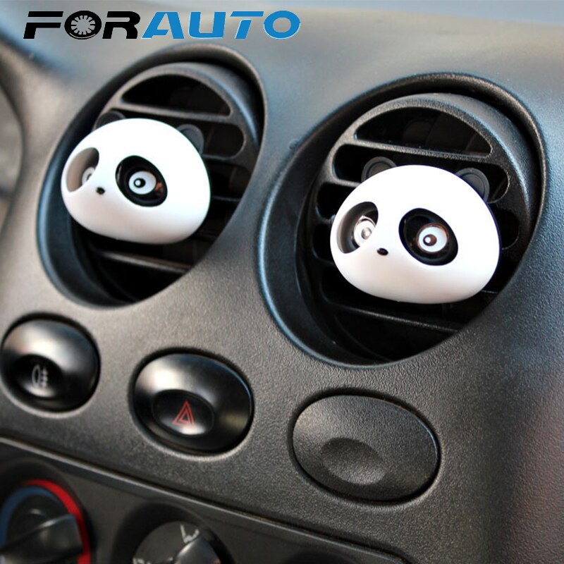 Forauto bil luftfrisker autopleje parfume sød panda vent freshener interiør dekoration biltilbehør