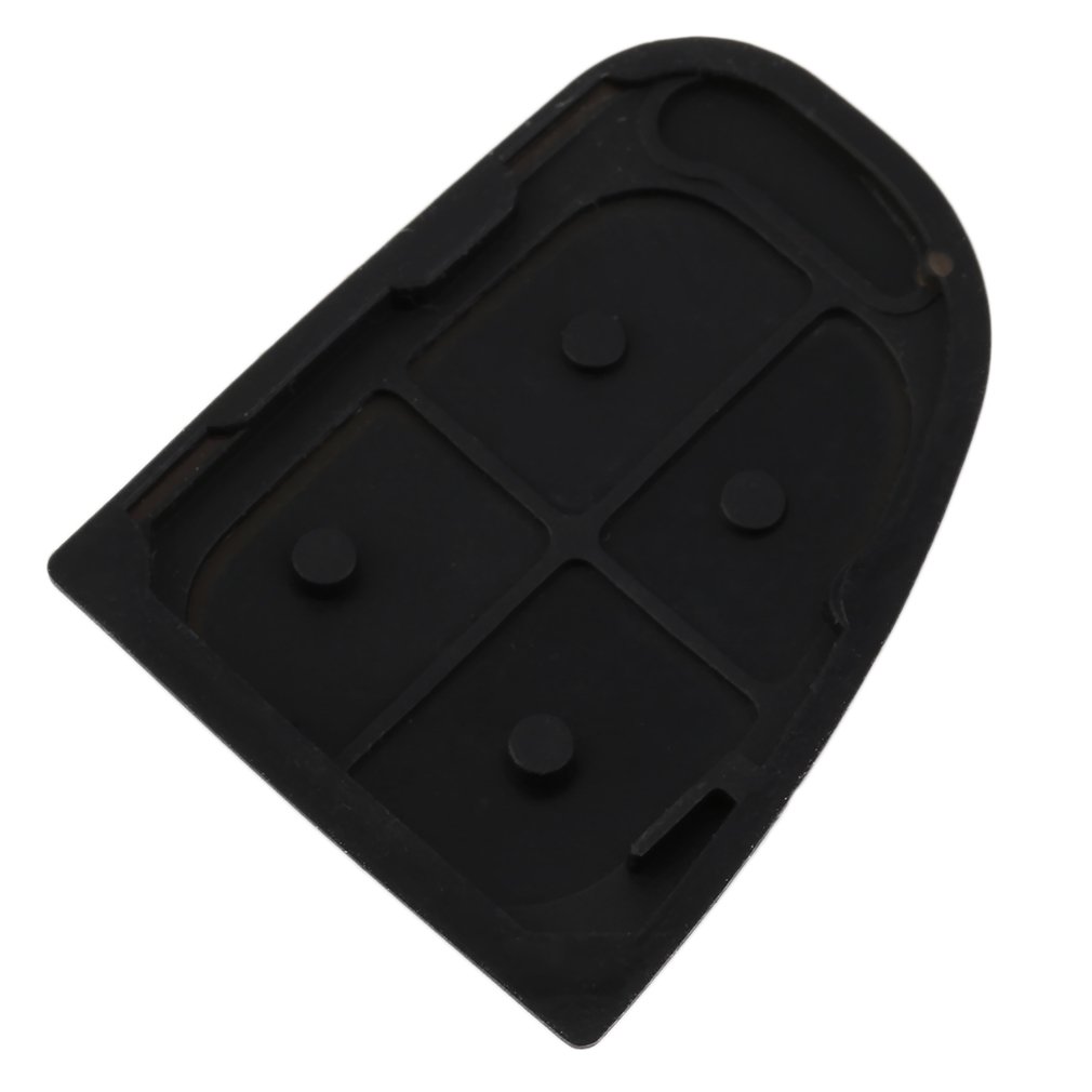 4 Button Rubber Pad Key Fob Skin Replacement For Jaguar Remote Smart Key