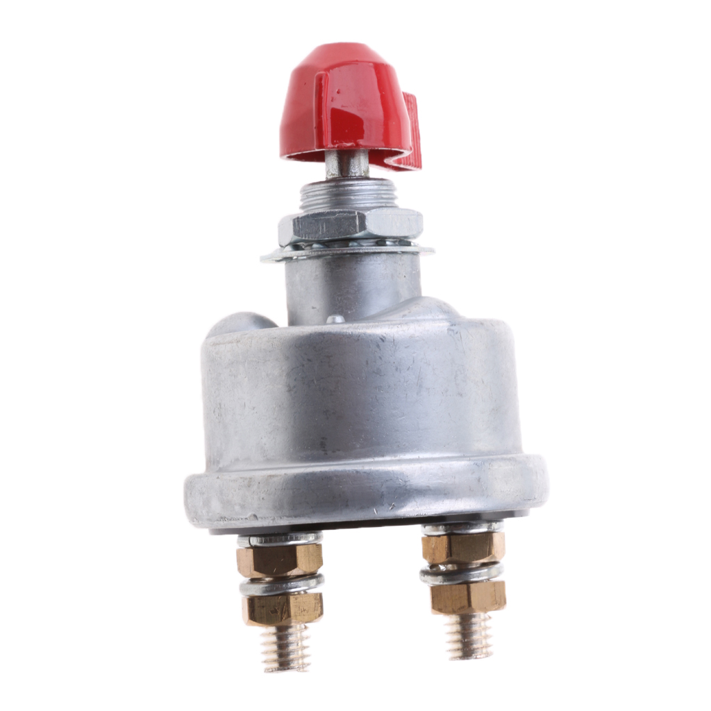 Car Trailer RV Power Supply Main Battery Disconnect Switch 2-Post