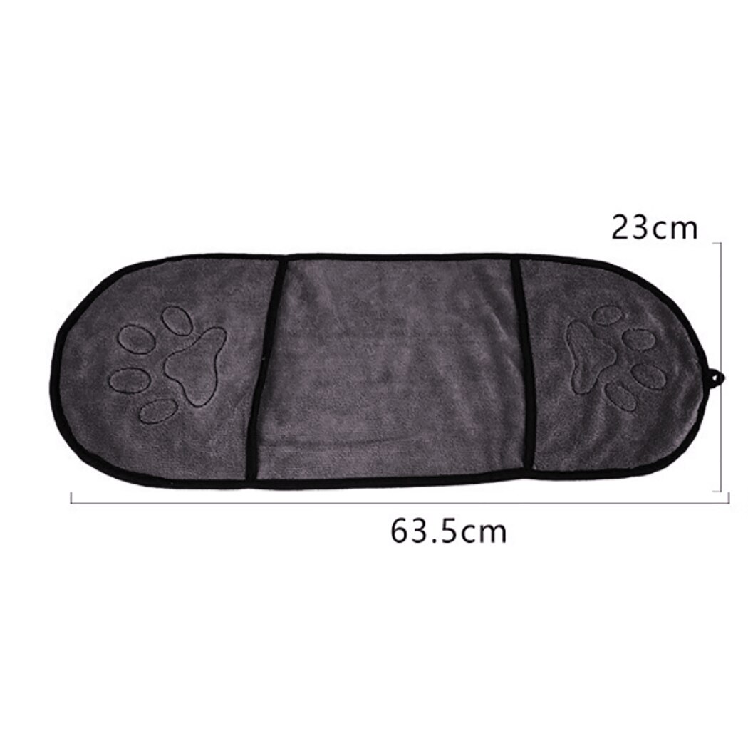 Søt pote kjæledyr hundehåndkle mykt tørkende badehåndkle til hund katt valp superabsorberende badekåper rengjøring nødvendig forsyning