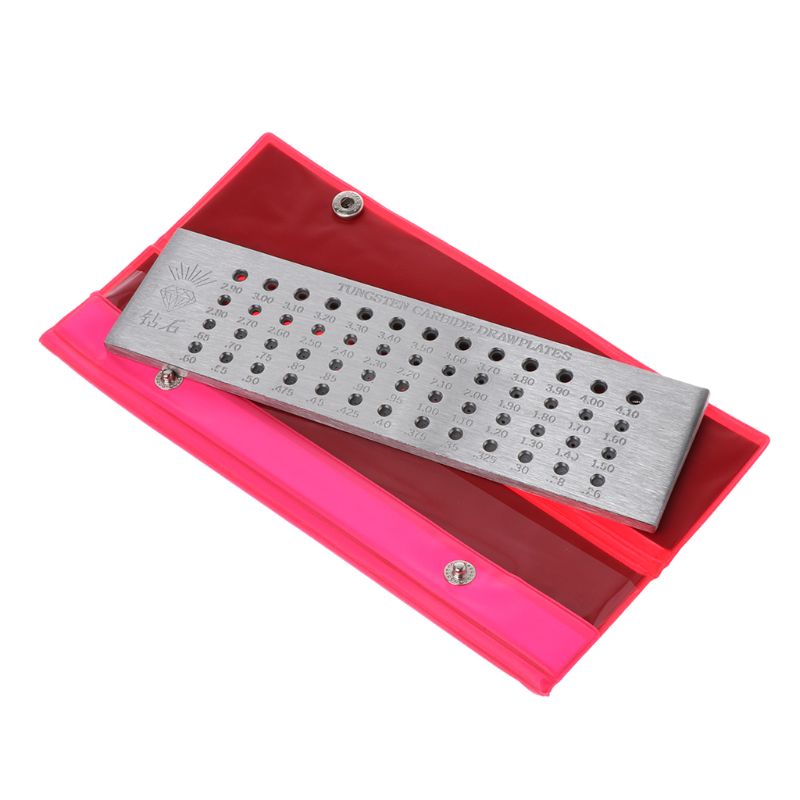 52 -reikäinen volframikarbidilangan vetolevy korujen valmistukseen kierros 0.26-4.10mm