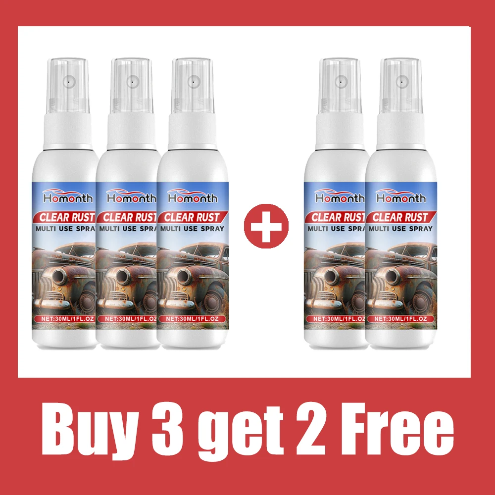 Spray de desoxidación para el cuidado del automóvil, limpieza de mantenimiento de automóviles, pintura cromada de Metal, lubricante antioxidante: Naranja